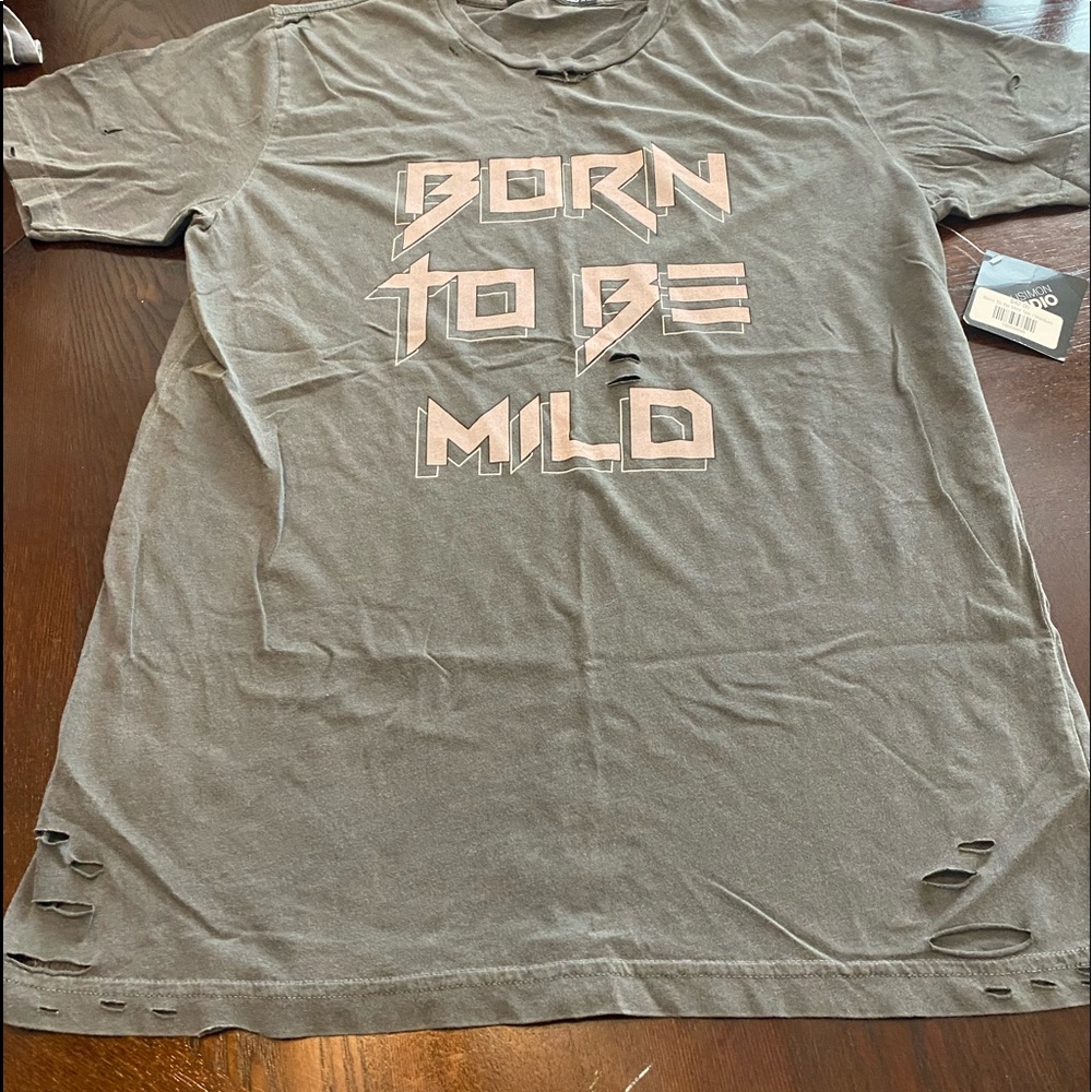 Gray size M LULUSIMONSTUDIO with holes
Brand New with Tags